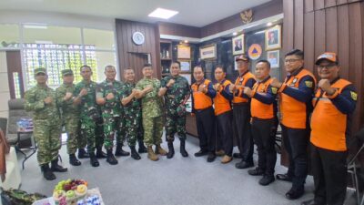 Tim Penyuluh Karhutla Sesko TNI Kunjungi BPBD Kota Samarinda