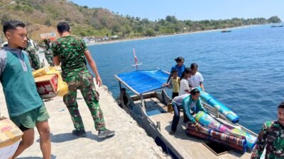 Hari Kedelapan Belas Penanganan Gempa NTT, TNI Kirim 1.054,603 Ton Bantuan