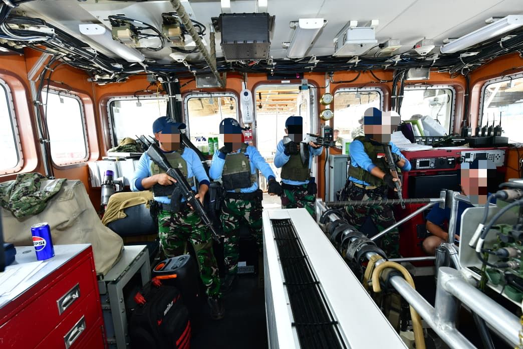 Kopaska dan US Navy Sinkronisasikan Taktik VBSS dan CQB Pada Super Garuda Shield 2026