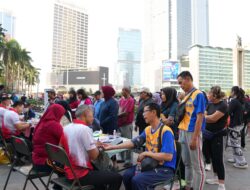 Sambut HUT ke-81 TNI, Bhakti Kesehatan TNI Layani Masyarakat di Jakarta