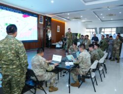 TNI Dan Militer Negara Sahabat Bangun Sinergi Operasi Gabungan Melalui STAFFEX SGS 2026