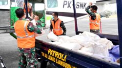 Tiga Ton NaCl Disemai dari Udara, Lanud Sjamsudin Noor Dukung OMC Tekan Karhutla Kalimantan Selatan