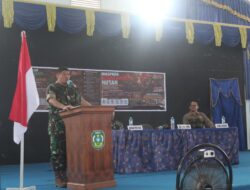 Tim Penyuluhan Karhutla Mabes TNI di SMAN 2 Samarinda, Diikuti 360 Siswa