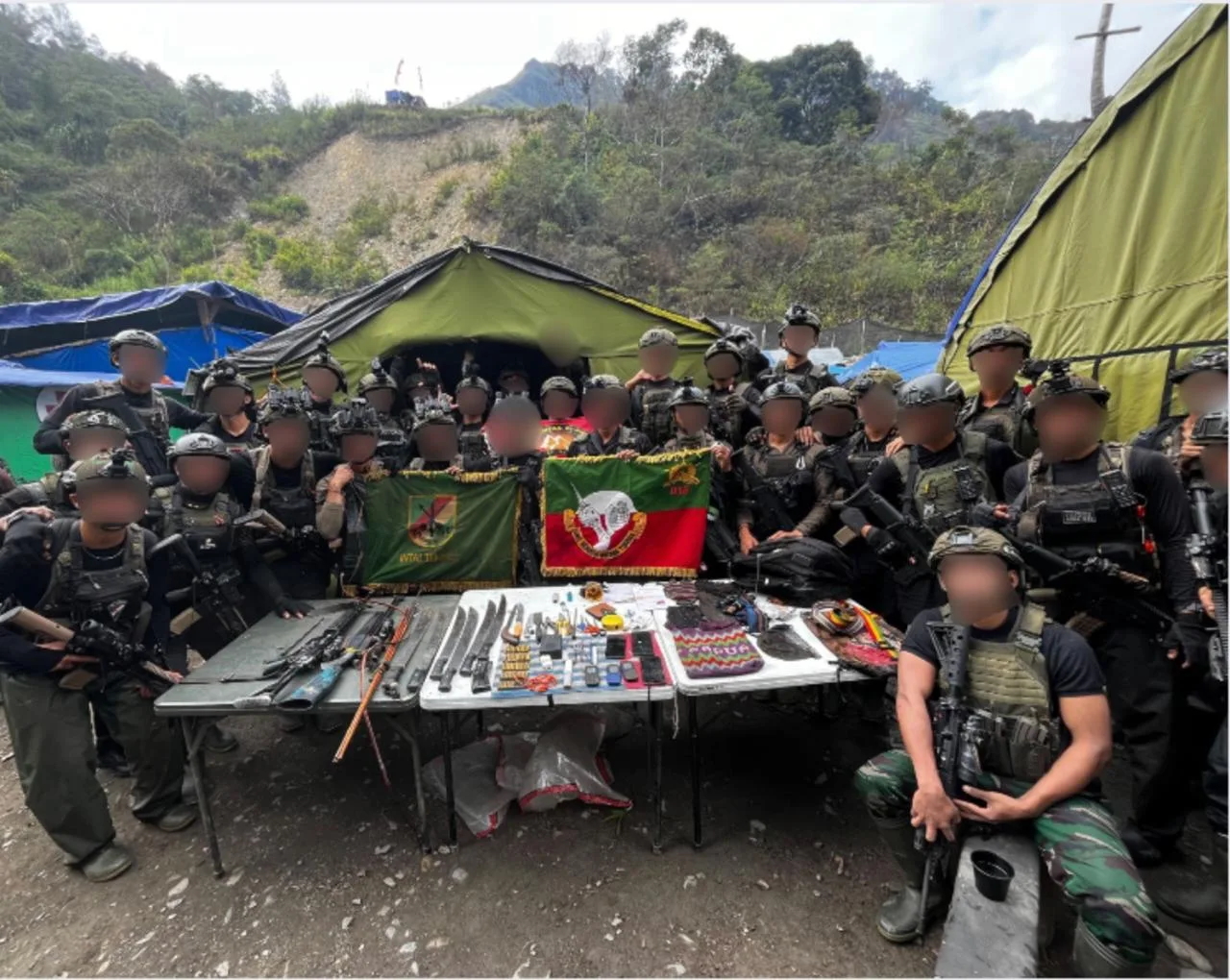Koops TNI Habema Amankan Kampung Balamai Atas, Pangkoops Ajak Kelompok Bersenjata Kembali ke Masyarakat