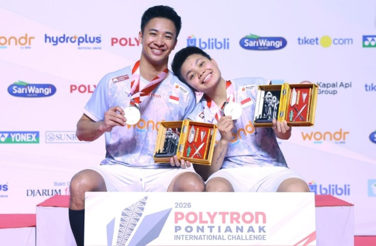 Keberhasilan Ganda Campuran Dejan dan Apriyani di Pontianak International Challenge 2026 Keberhasilan Ganda Campuran Dejan dan Apriyani di Pontianak International Challenge 2026