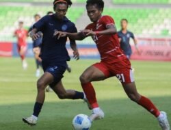 Pertandingan Kualifikasi AFC U20: Indonesia vs Malaysia