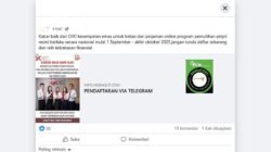 Hoaks Pemutihan Data Pinjol yang Beredar di Media Sosial