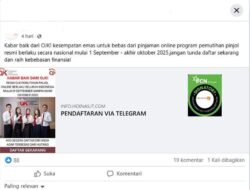 Hoaks Pemutihan Data Pinjol yang Beredar di Media Sosial
