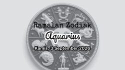 Ramalan Zodiak Aquarius untuk 3 September 2026