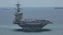Kapal Induk Amerika Serikat USS Abraham Lincoln Berlabuh di Thailand