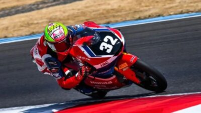 Kiandra Ramadhipa Bidik Gelar Juara di Moto3 Junior Valencia