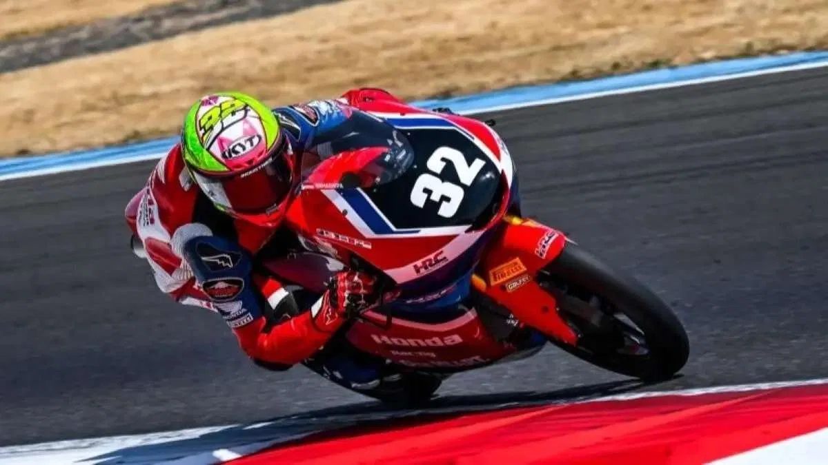 Kiandra Ramadhipa Bidik Gelar Juara di Moto3 Junior Valencia