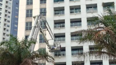 Kebakaran Gedung Apartemen Pavilion di Tanah Abang