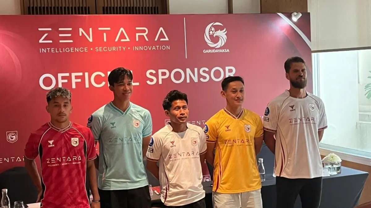 Garudayaksa FC Perkenalkan Sponsor Utama Sebelum Debut di Super League 2026/2027