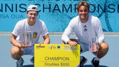 Rafalentino Ali Da Costa/Ethan David Zapp Gagal Meraih Gelar di Bali