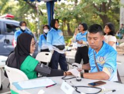 Kegiatan Bhakti Kesehatan TNI Menyambut HUT ke-81