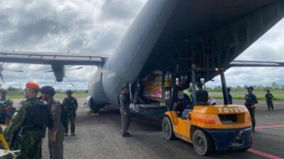 Pasokan Beras ASN Tiba di Yahukimo