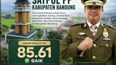 Pencapaian Indeks Kepuasan Masyarakat oleh Satpol PP Kabupaten Bandung