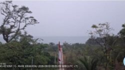 Aktivitas Gunung Anak Krakatau Masih Siaga
