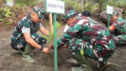 Aksi TNI Untuk Lingkungan: Penanaman Pohon Mangrove di Cilacap