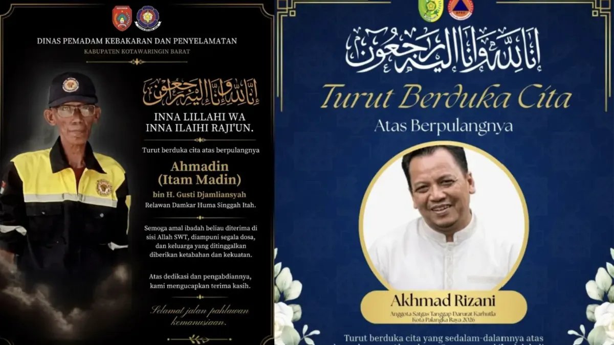 Duka Relawan Penanggulangan Kebakaran Hutan di Kalimantan Tengah