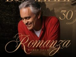 Konser Spesial Andrea Bocelli Rayakan 30 Tahun Album Romanza di Indonesia