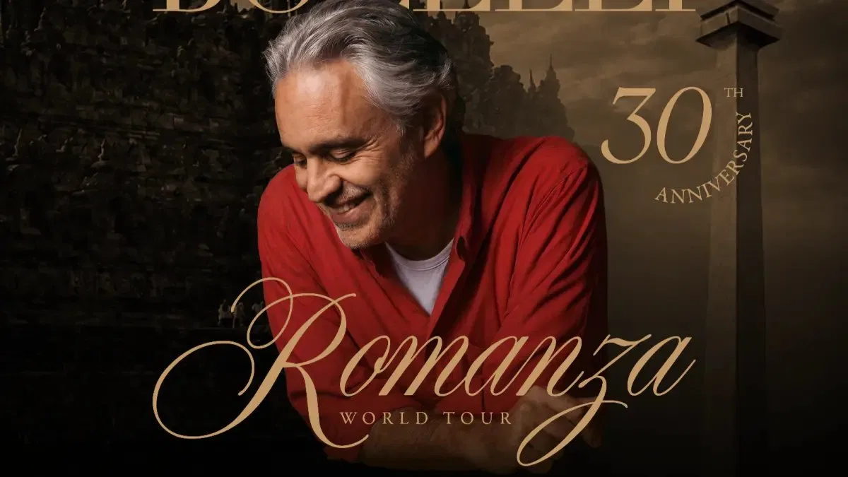 Konser Spesial Andrea Bocelli Rayakan 30 Tahun Album Romanza di Indonesia