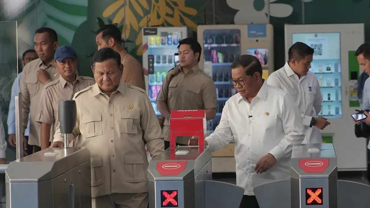 Apresiasi Prabowo Terhadap Pramono Anung di Peresmian LRT Jakarta