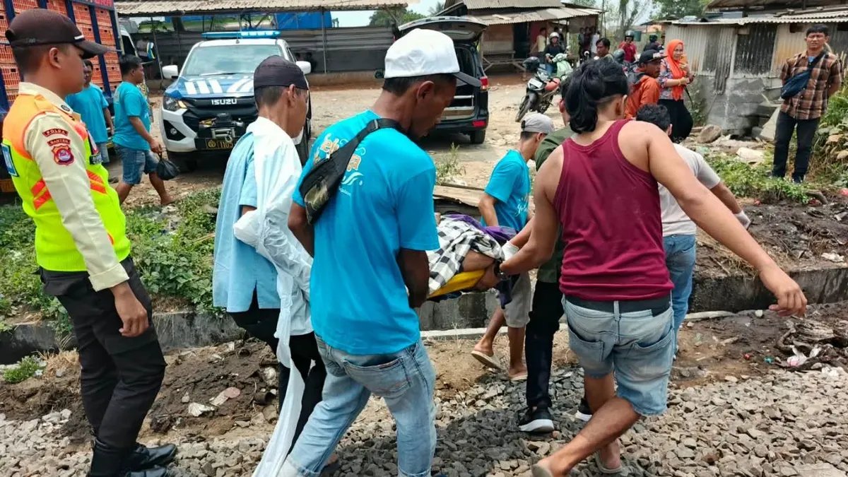 Kecelakaan Maut di Perlintasan Kereta Membawa Korban Jiwanya