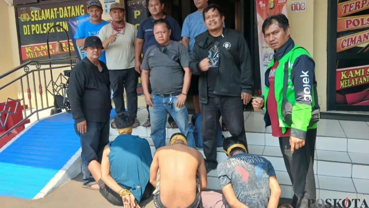 Penangkapan Komplotan Pencurian Motor di Depok