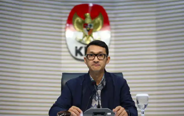 Proses Pemeriksaan Juru Bicara KPK oleh Polda Metro Jaya
