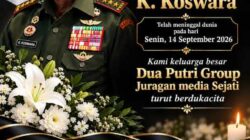Letjen TNI Purn. K. Koswara Berpulang, Dua Putri Group Juragan Media Sejati Sampaikan Belasungkawa
