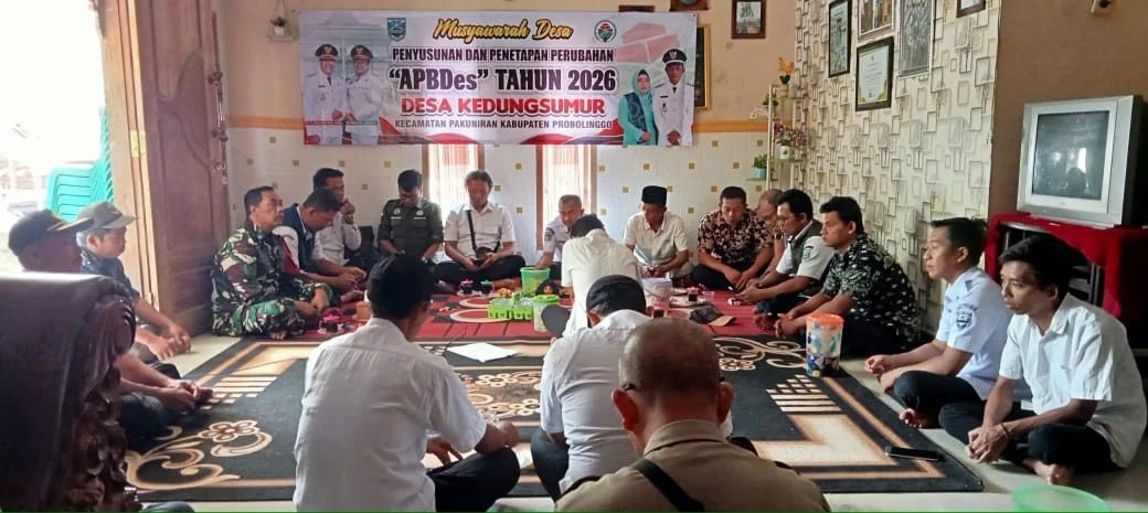 Berharap Sesuai Aspirasi masyarakat, Koramil Pakuniran Kawal Musyawarah Desa Binaan