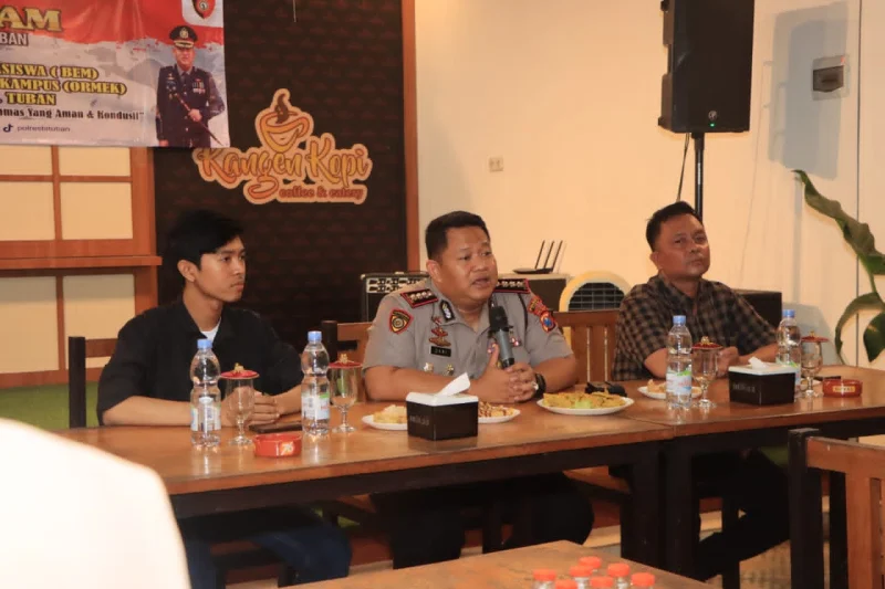 Aspirasi Mahasiswa Mengemuka, Kapolresta Tuban Diminta Profesional Tangani Persoalan Masyarakat