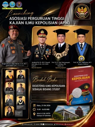 Bedah Buku Karya Brigjen Pol. Dr. Dedy Tabrani di UI, Sekaligus Peluncuran Asosiasi Perguruan Tinggi Kajian Ilmu Kepolisian (APIK)