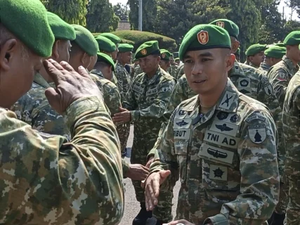 Dandim Pimpin Apel Pelepasan Pindah Satuan Anggota Kodim 0820/Probolinggo