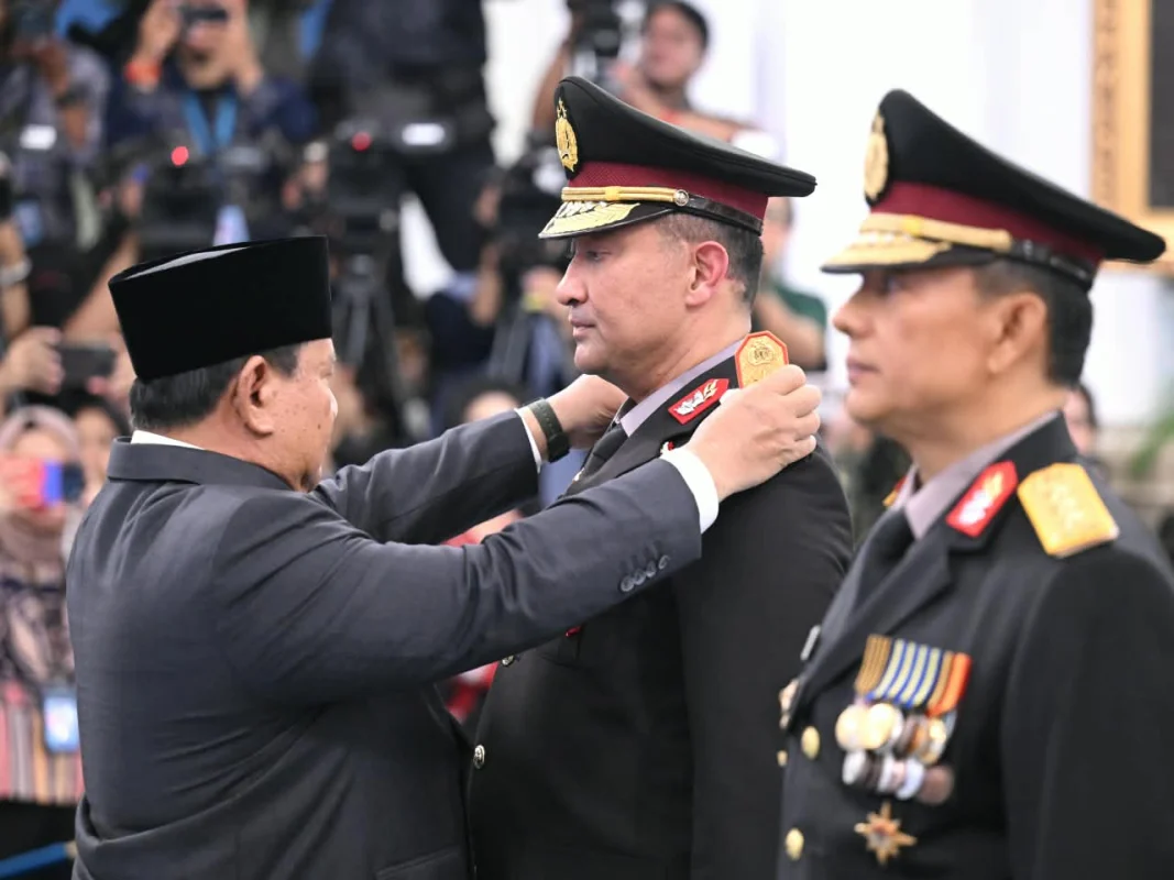Panglima TNI Hadiri Pelantikan Kapolri dan Wakapolri di Istana Negara