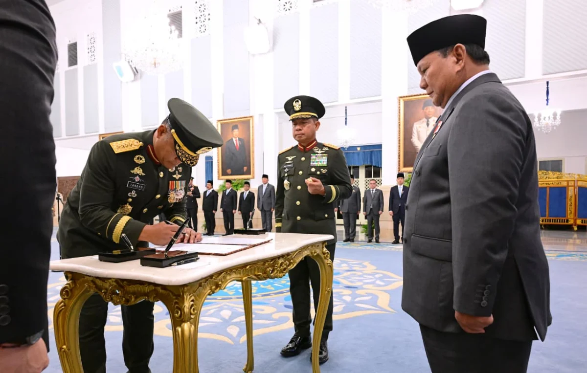Rotasi Jabatan Strategis TNI, Dua Jenderal TNI Emban Amanah Baru