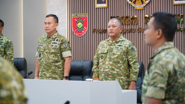 Optimalkan Aset Negara, Kasrem 091/ASN Hadiri Vicon Entry Meeting Satgas Pemanfaatan BMN Sesi IV Tahun 2026