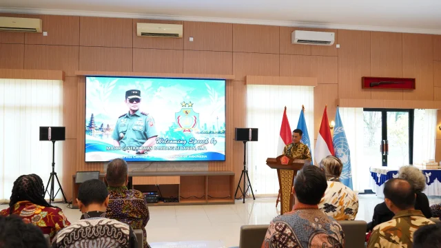 PMPP TNI Perkenalkan Kapasitas Peacekeeping kepada Diplomat Delapan Negara