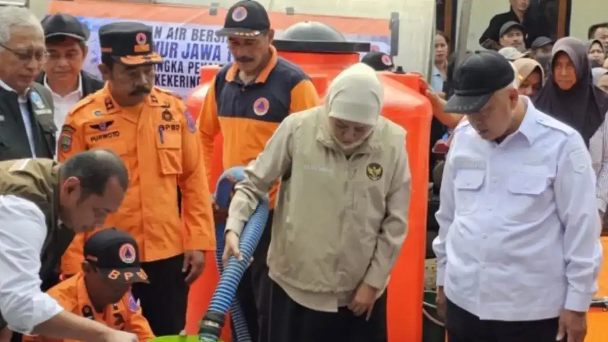 Sebanyak 25 Daerah di Jawa Timur Ajukan Bantuan Air Bersih Saat Kemarau
