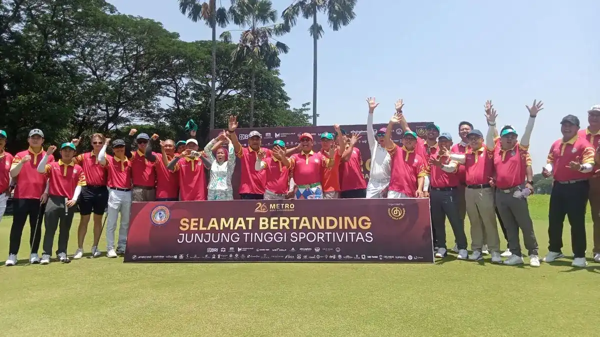 Metro Golf Club Surabaya Rayakan Ulang Tahun ke-26 dengan Turnamen Berstandar PGA