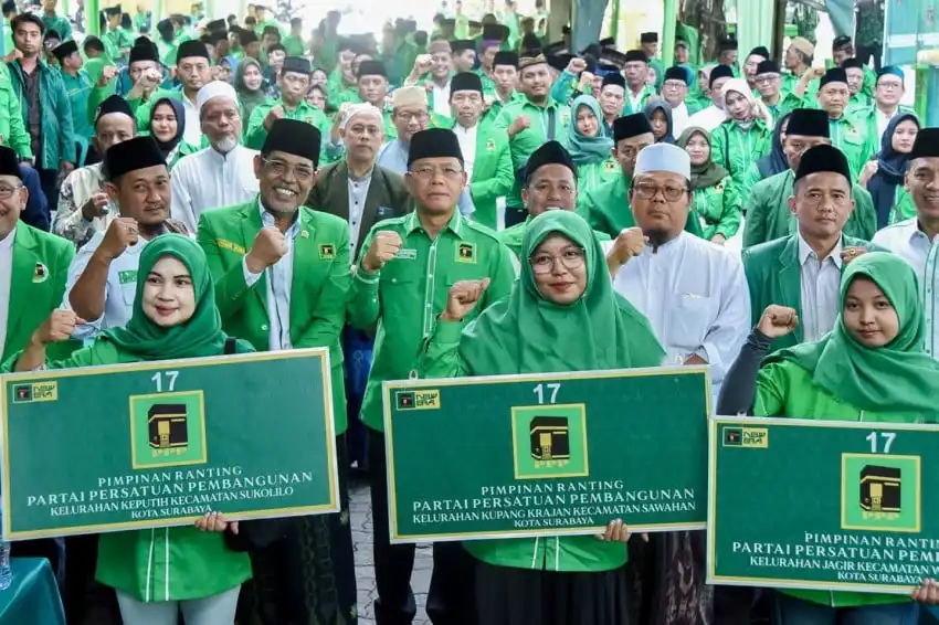 Mardiono Memasang Sasaran Satu Fraksi PPP Surabaya pada Pemilu 2029