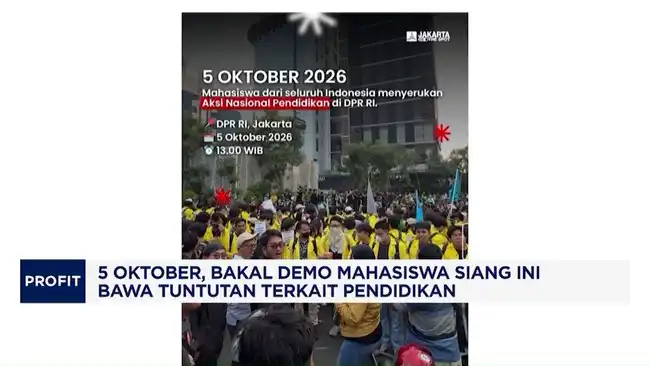 Aksi Nasional Pendidikan BEM SI Dijadwalkan Berlangsung di Gedung DPR pada 5 Oktober