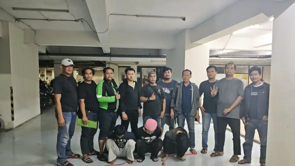 Empat Anggota Gangster Ditangkap Setelah Gagal Membawa Motor Korban di Depok