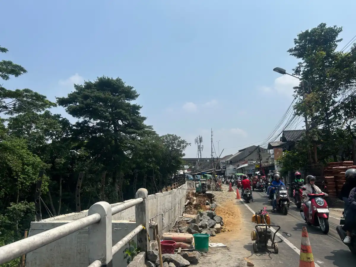 Progres Penanganan Jalan Terdampak Longsor di Kebon Pedes Mencapai 70 Persen
