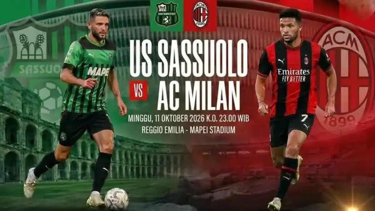 AC Milan Bersiap Mengubah Skema Saat Menghadapi Sassuolo