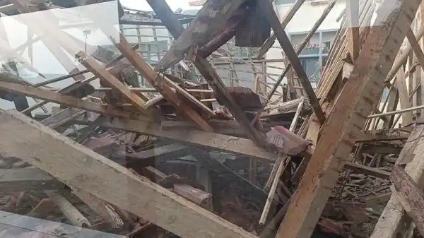 Empat Ruangan SDN 3 Cihirup Kuningan Roboh, Aktivitas Belajar Terkendala
