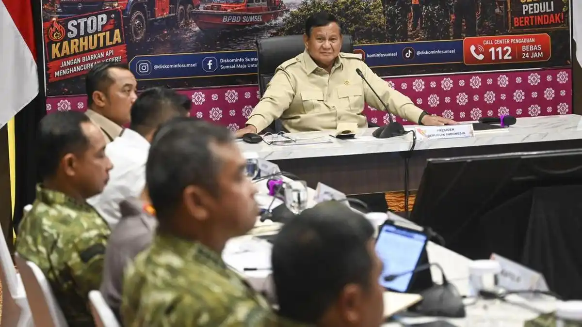 Prabowo Soroti Karhutla, Pemerintah Siapkan Langkah Penanganan dan Evakuasi Satwa