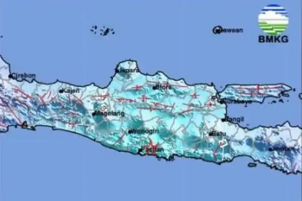 Gempa di Laut Selatan Pacitan, BMKG Catat Magnitudo dan Kedalaman 10 Kilometer